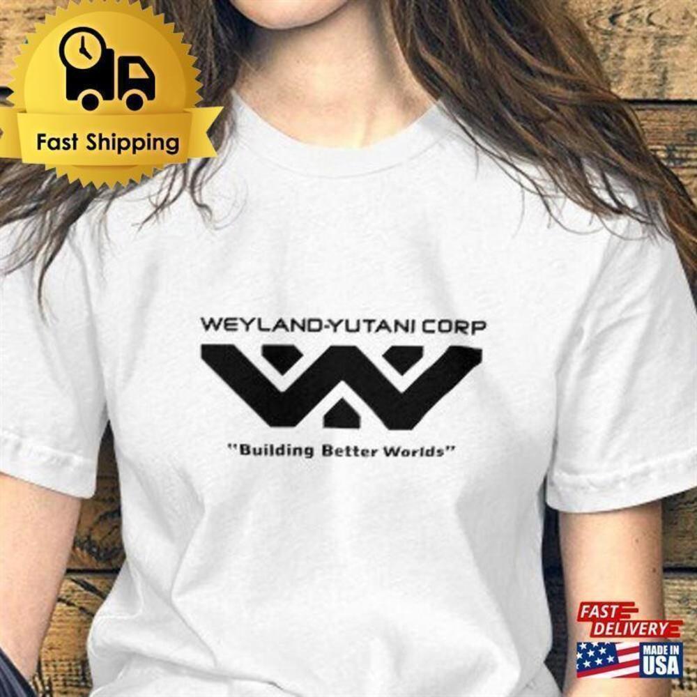 Weyland Yutani Corp Shirt, Alien Movie Logo Graphic Classic Unisex Tee